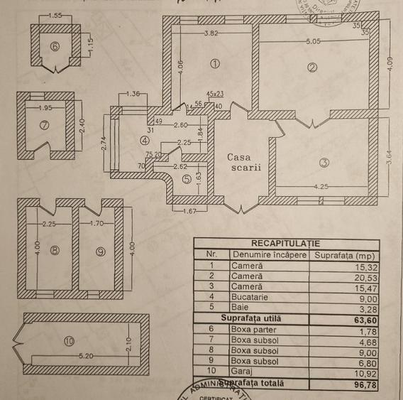 Vând casa si curte in zona centrala premium
