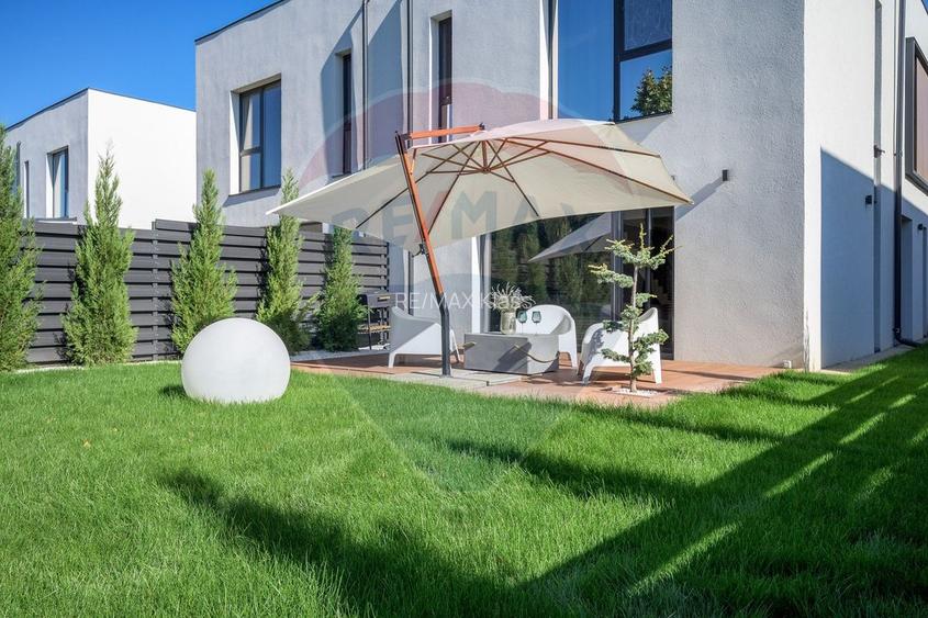 Vila luminoasa, mobilata si utilata Corbeanca / ansamblu cu piscina - 8