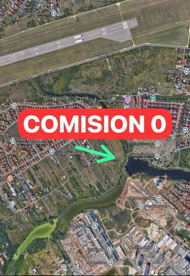 COMISION 0 - PIPERA 1615 mp deschidere la lac - Negociabil