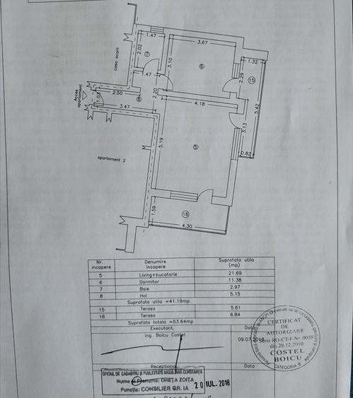 Exclusivitate - Mamaia Nord - Navodari - 2 camere mobilat utilat