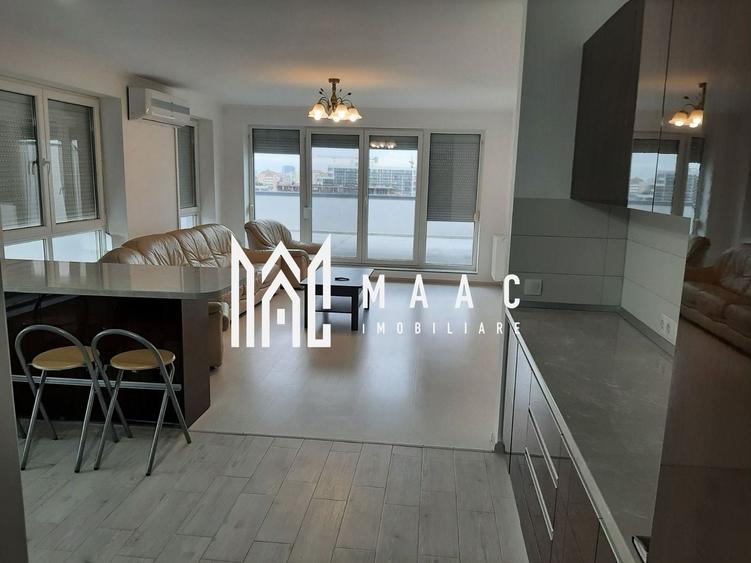 Penthouse 3 camere de închiriat | Șelimbăr | terasă 37 mp