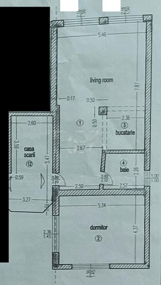 2 camere Polonă decomandat, centrală, et. 2, an 2007, metrou, 81 mp