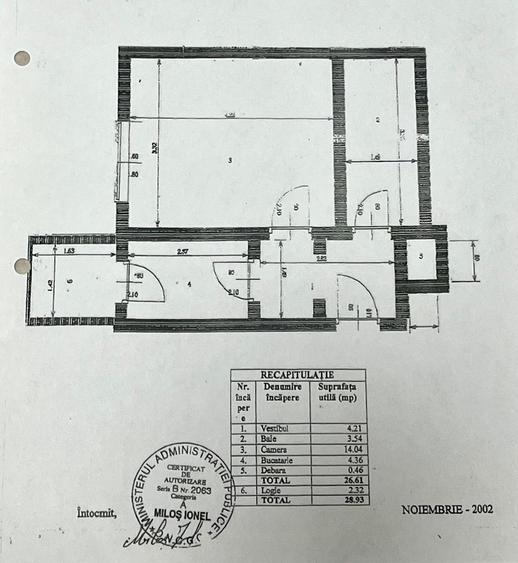 Garsoniera Dristor Fizicienilor An constructie 1980 Centrala proprie