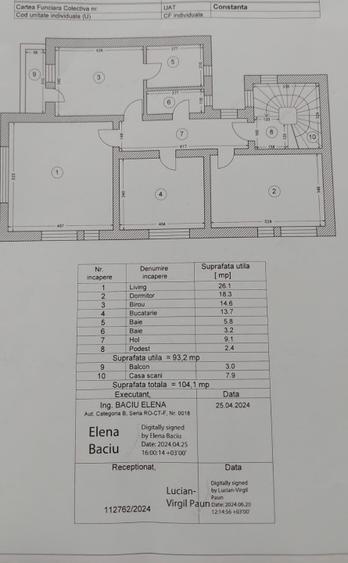 APARTAMENT 3 CAMERE IN VILA  |  ZONA DACIA  |   CONSTANTA