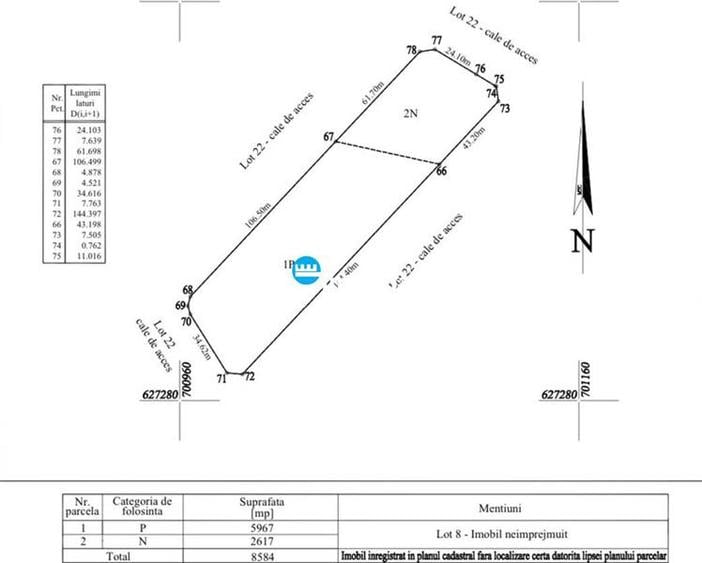 Oportunitate Investitie | Teren 4292 mp cu PUZ Aprobat in Zona Bucium