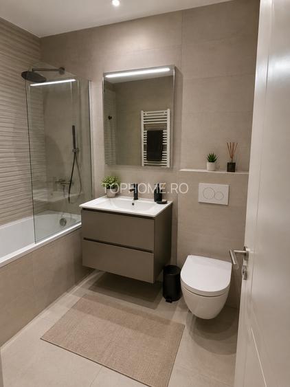 Garsonieră modernă cu balcon, 39,80 mp, acces rapid către București