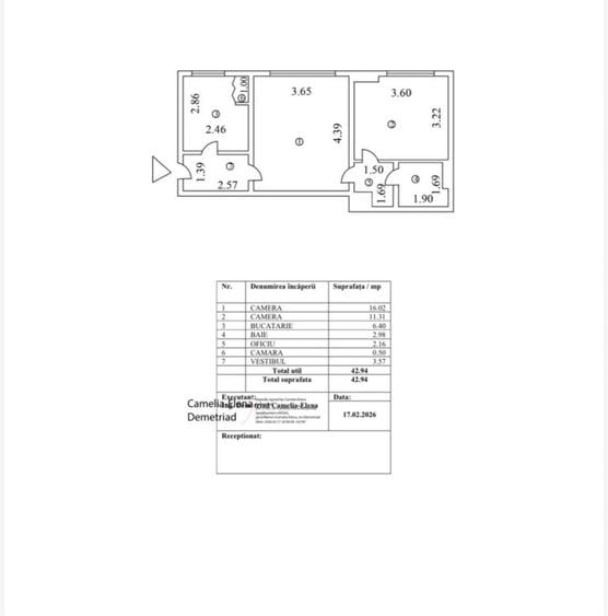 2 camere 1 Mai | Calea Grivitei | Langa Metrou | Comision 0%