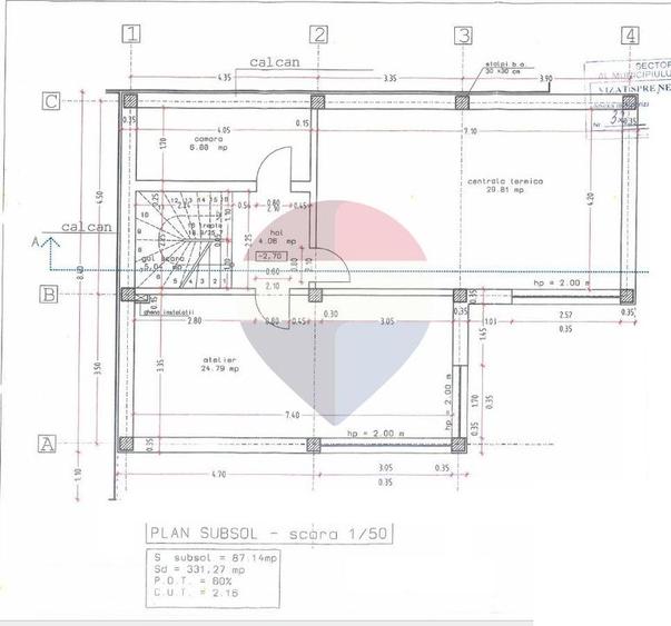 Teren de vânzare cu autorizație de construire | Sector 6 | S+P+1E+M