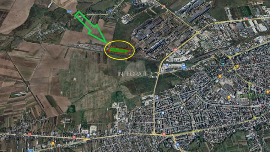 Teren industrial 46.495 mp - zona mall Dambovita - Combinat-Targoviste - 3