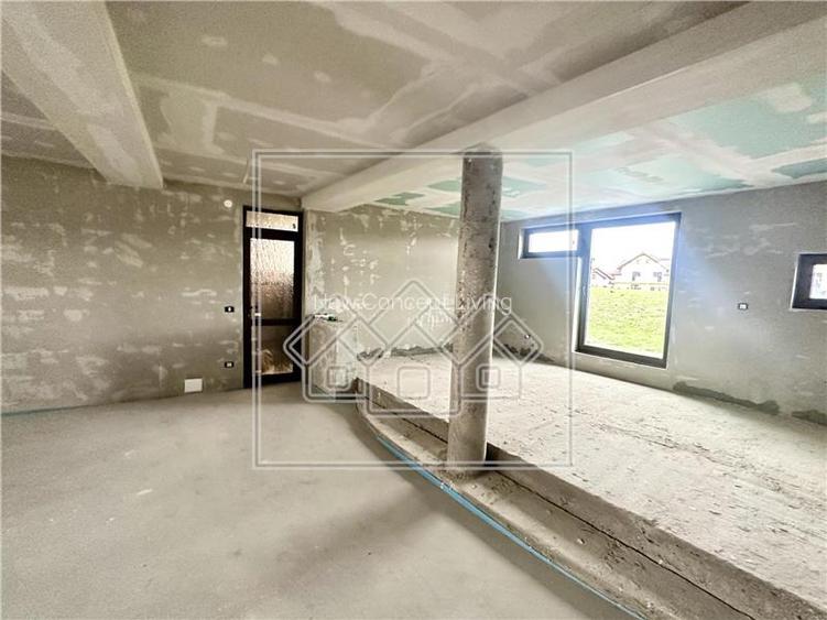 Casa individuala, compartimentare frumoasa, pivnita, semifinisata - 8