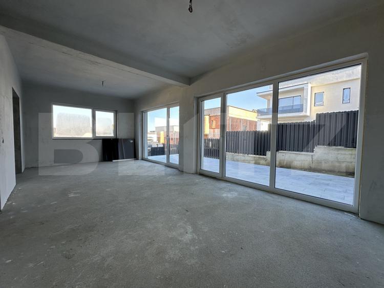 Duplex cu C.F. design contemporan, ansamblu privat, zona Aerodrom Dezmir