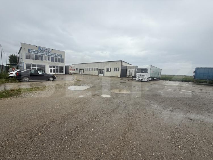 Hale Industriale + Showroom + Birouri - Acces TIR, 1120 mp, zona Găești