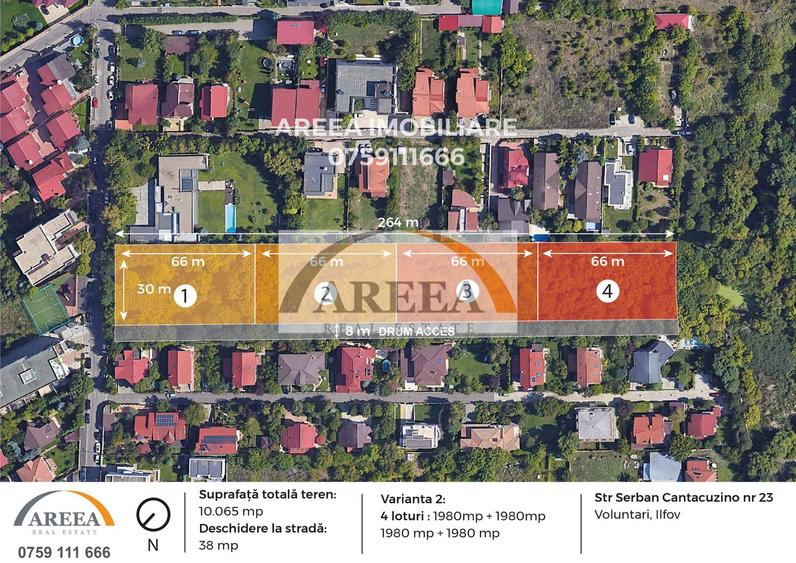 Teren 5.000 mp –propunere din 10.065 mp zona Iancu Nicolae-Jolie Ville