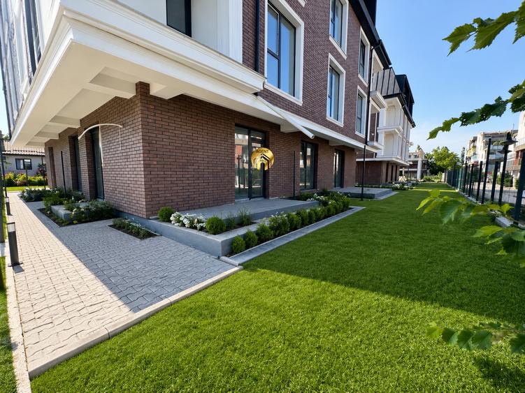 Garsoniera 36.5 mp + Curte proprie 27mp in Bloc Nou - Parter  - Otopeni