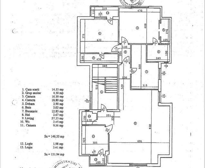 Apartament 4 camere-decomandat-zona Arcul de Triumf