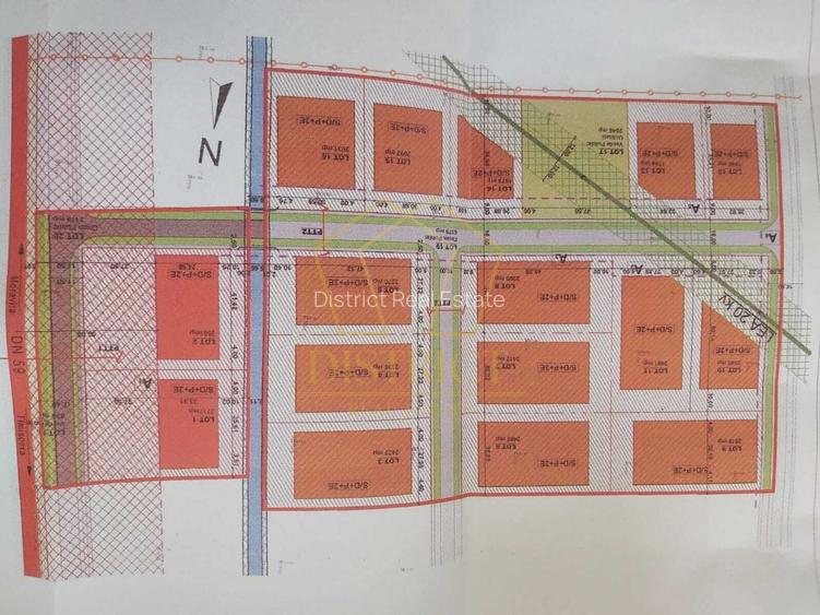 Teren industrial-comercial PUZ aprobat | Padureni E70 - 3