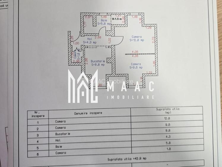 Apartament spatios la cheie 43 mpu Viile Sibiului - 2