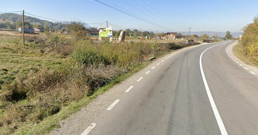 Teren plat cu front mare la DN73A Rasnov- Predeal