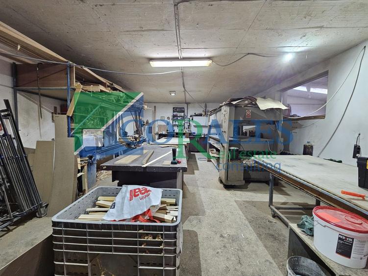 Casa individuala. Atelier tamplarie. Posibilitate investitie!