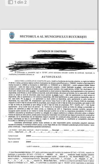 Teren cu AUTORIZATIE DE CONSTRUCTIE