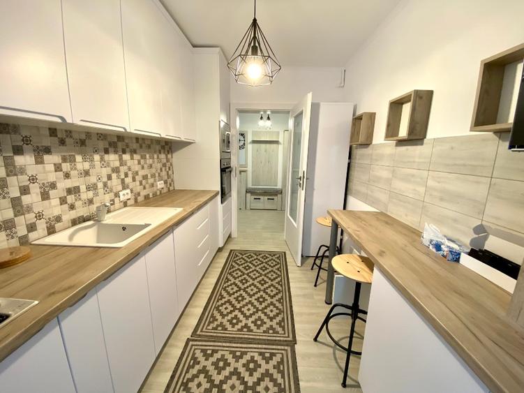 Apartament premium 3 camere Albert incalzire in pardoseala mobilat