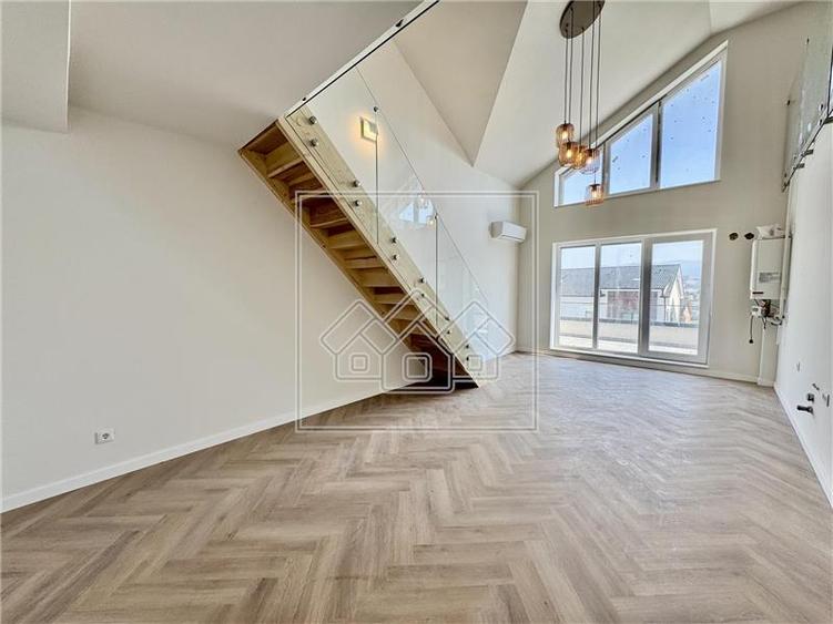 Penthouse 3 camere si terasa 18.46 mp, incalzire pardoseala