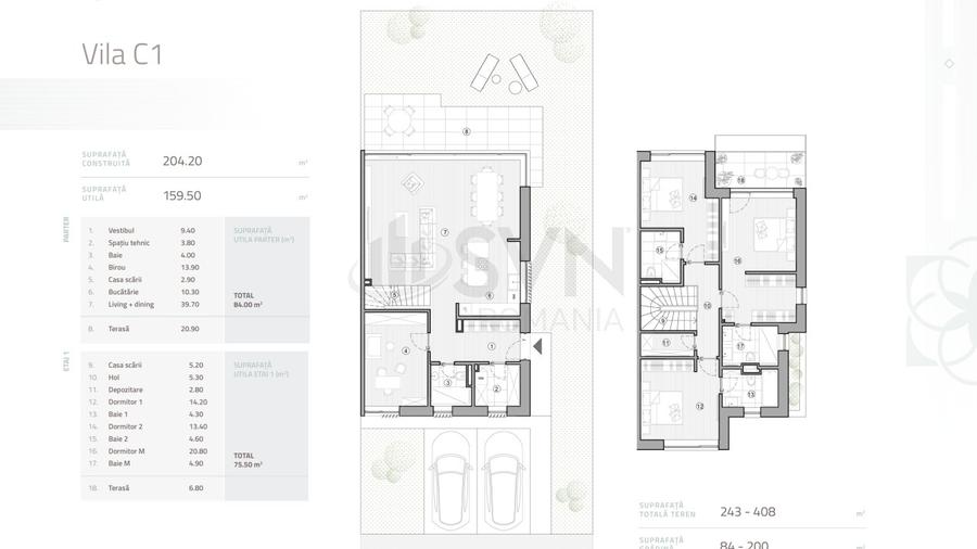 REV2005443 Pipera l Bellemonde Residence l Vila 5 camere 205 mp