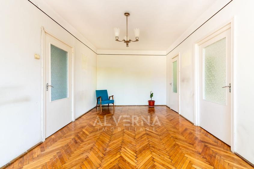 Apartament 2 camere pe str. Horea | 45mp + pivnita | parcare in curte*