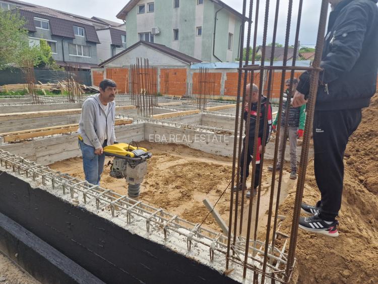Super locatie, padure Rosu, vila în constructie 290 mp , teren 580 mp, Chiajna - 16