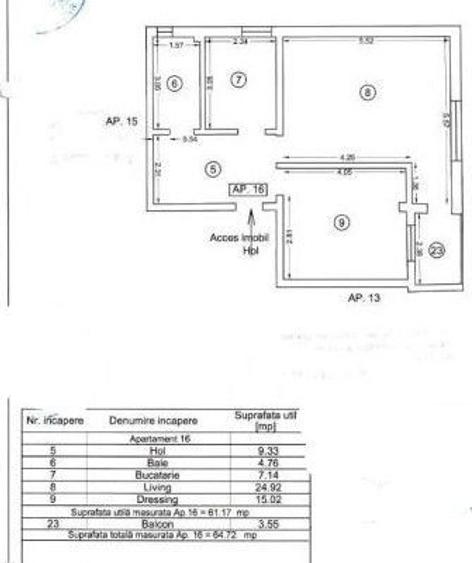 APARTAMENT 2 CAMERE DECOMANDAT CONFORT MAXIM ZONA COMPOZITORI