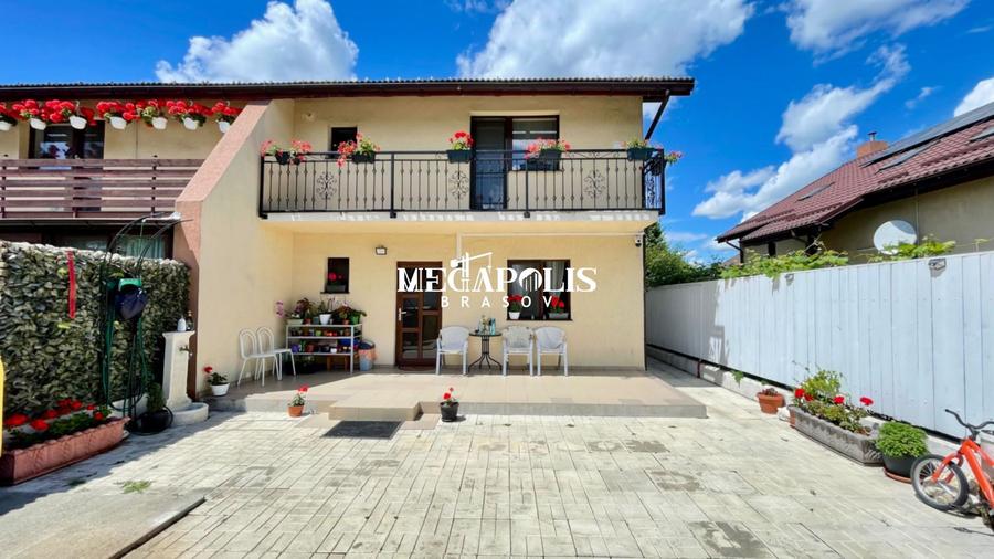 Duplex 3 camere | Drum asfaltat | Beci