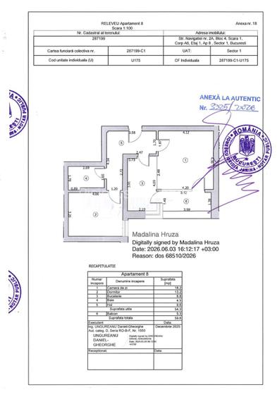 Akcent City, bloc 2026, investiție, proprietar, 0% comision. Metrou, parcare - 6