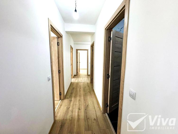 Ap spatios pe etaj intermediar. 3 camere, 87mp INTABULAT – Pacurari