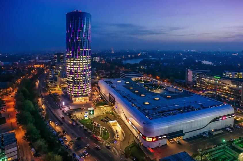 Sky Tower – Birouri clasa A+ Barbu Vacarescu – Floreasca, Metrou Aurel Vlaicu