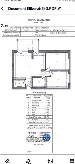 UNIRII 3 CAMERE BLOC NOU