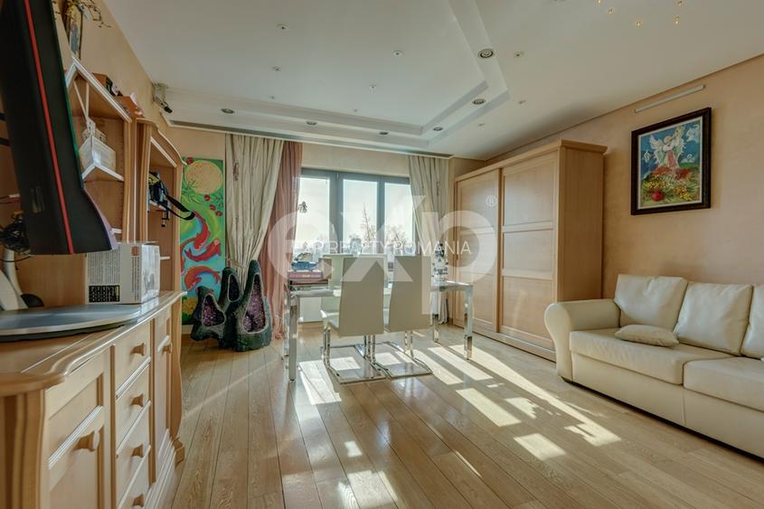 Penthouse 5 camere de vanzare -Nordului stradal + 800 mp teren in jurul blocului - 12