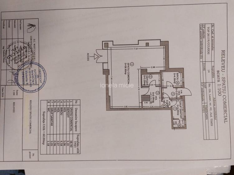 Spatiu comercial  SAD 60mp Gheorghe Lazar - 2