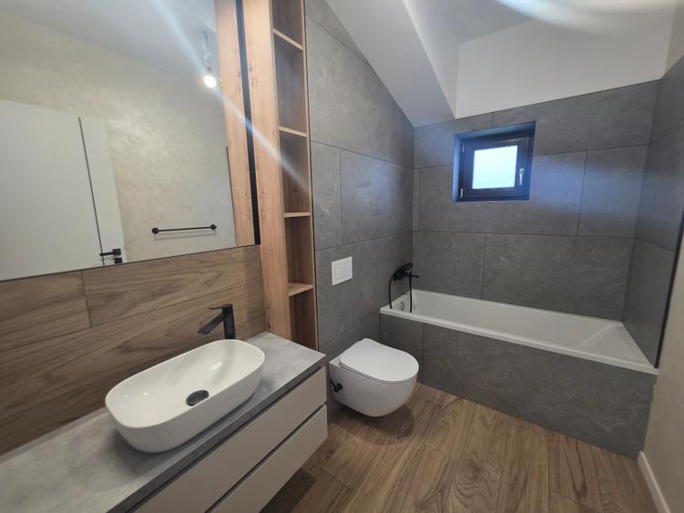 Vand casa noua pe parter in Izvor Tarlungeni, 500 mp teren si finisaje premium