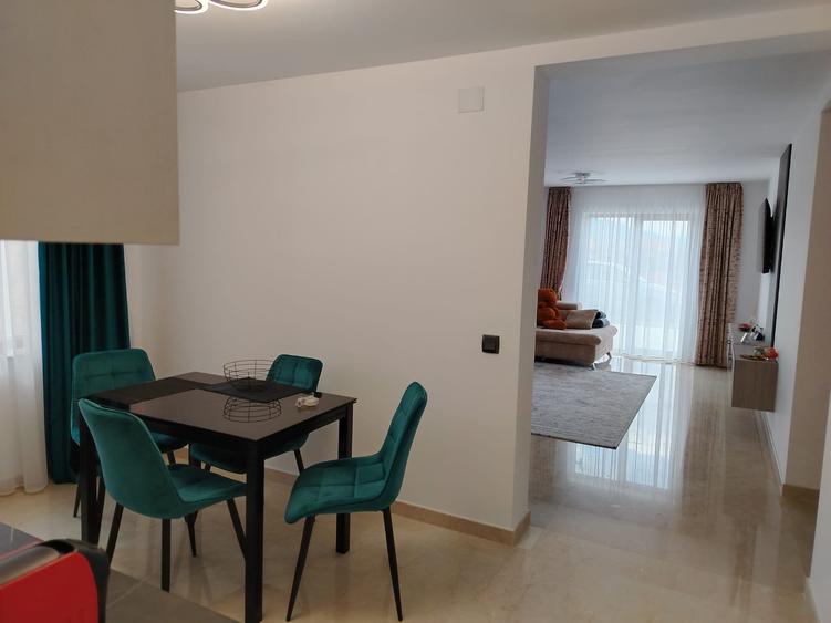 Apartament nou 110mp+420mp Teren mobilat utilat 168.000eur neg