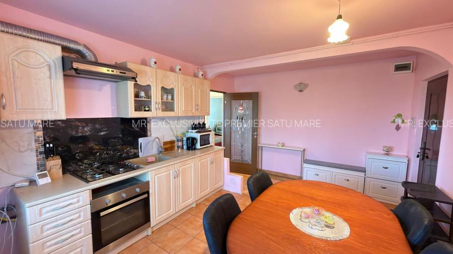 Apartament 2 camere MV2 Etaj IV, Str. Decebal – Carei - Zona Kaufland