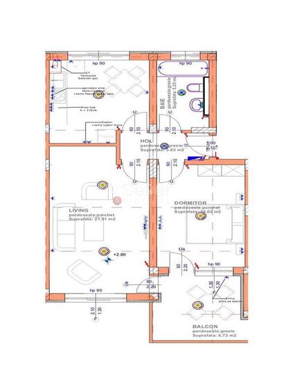 Mobilier Inclus Zona de Interes - 1