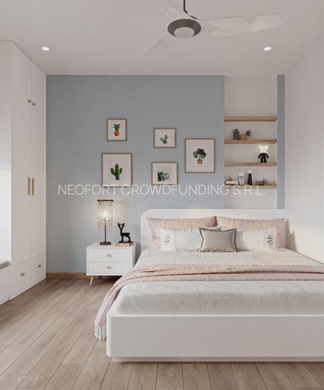 Neofort 50 Titan II–3 camere cu terasa si curte, langa metrou, promotie parcare