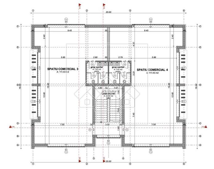 Teren de vanzare - Proiect si AC spatiu comercial, 1220 mp - Sura Mica
