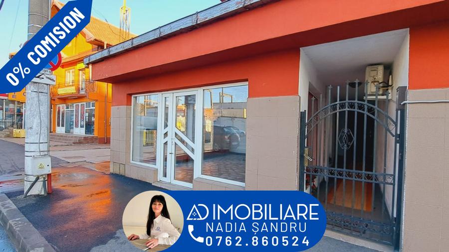 Spațiu comercial de închiriat 46 mp– Bulevardul Ecaterina Teodoroiu, Târgu Jiu