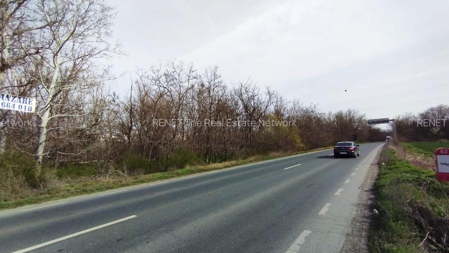 Teren intravilan 5.000 m² cu 40 m deschidere la DN2A – lângă Kaufland Slobozia