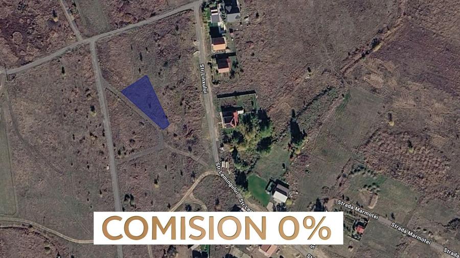 COMISION 0| Teren intravilan| 930 mp| Autorizație Duplex| Mosnita Noua