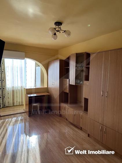 Garsoniera cu balcon, centrala proprie, mobilata, utilata, Marasti