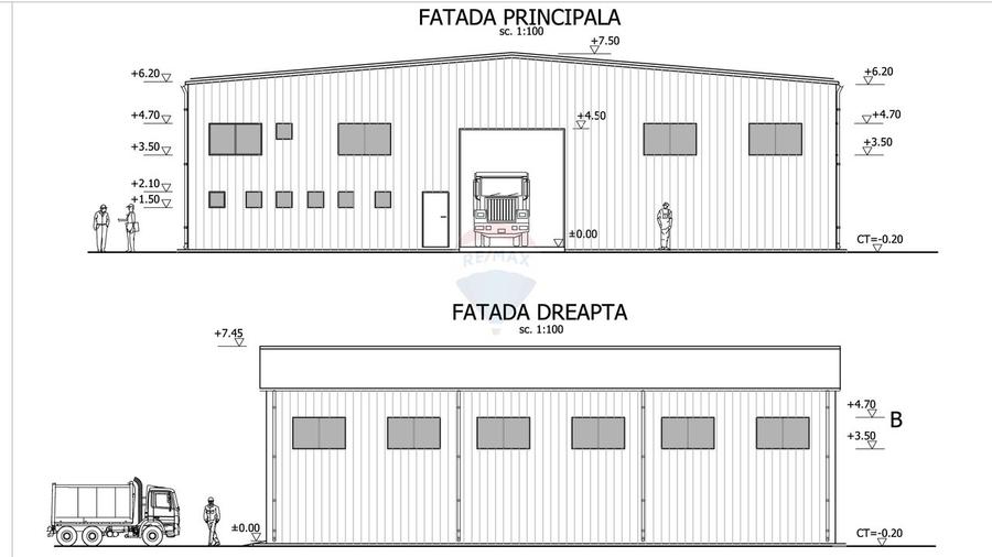 Hala noua de vânzare in Ilia , jud Hunedoara la 3 km de A1