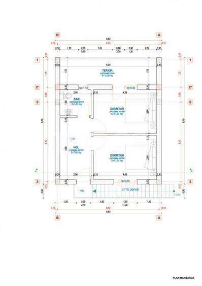 Casa de vacanta - pensiune 96 mp teren de 875 mp in Rasinari Sibiu