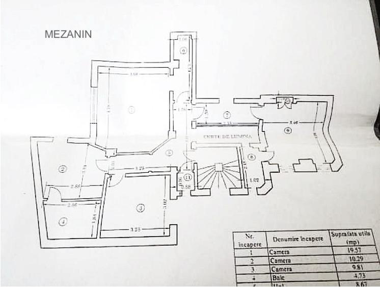 CALEA VICTORIEI | Apartament 3 camere | Mezanin